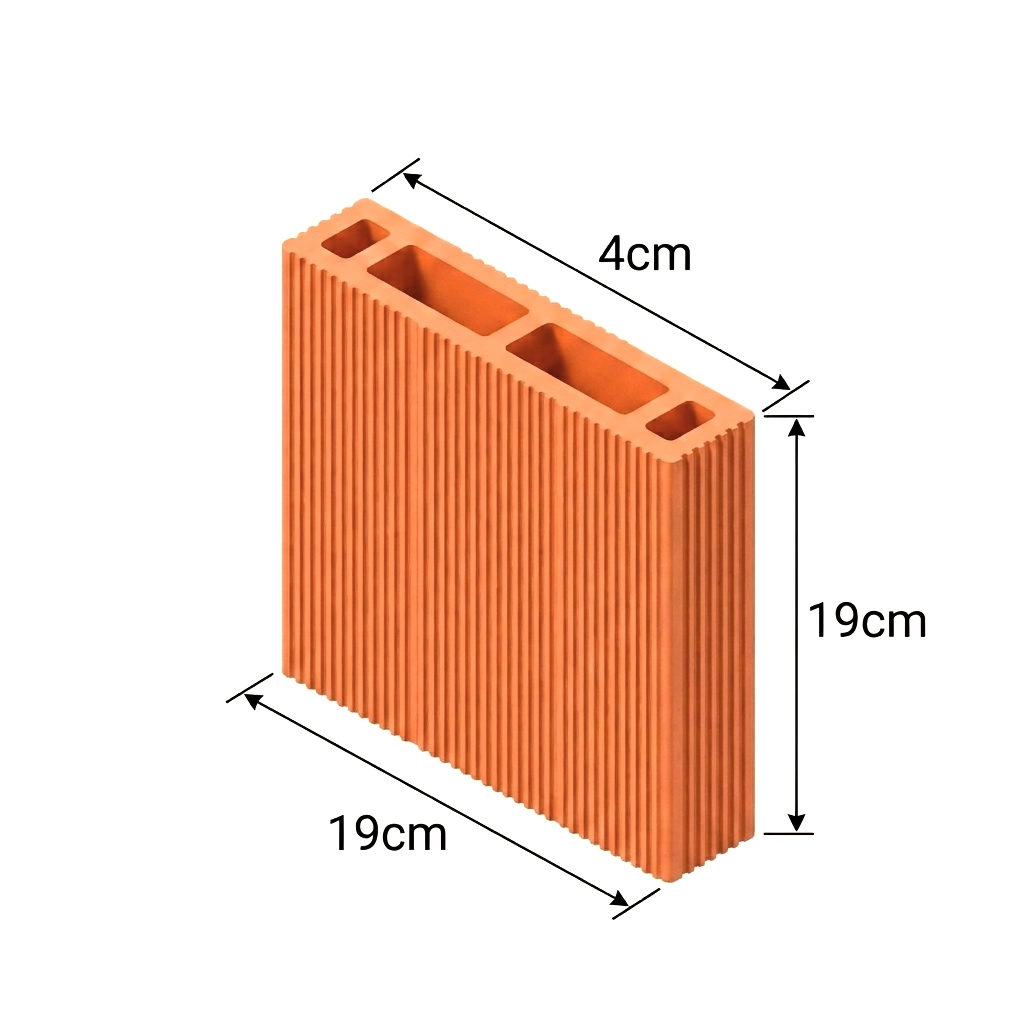19 X 19 X 4